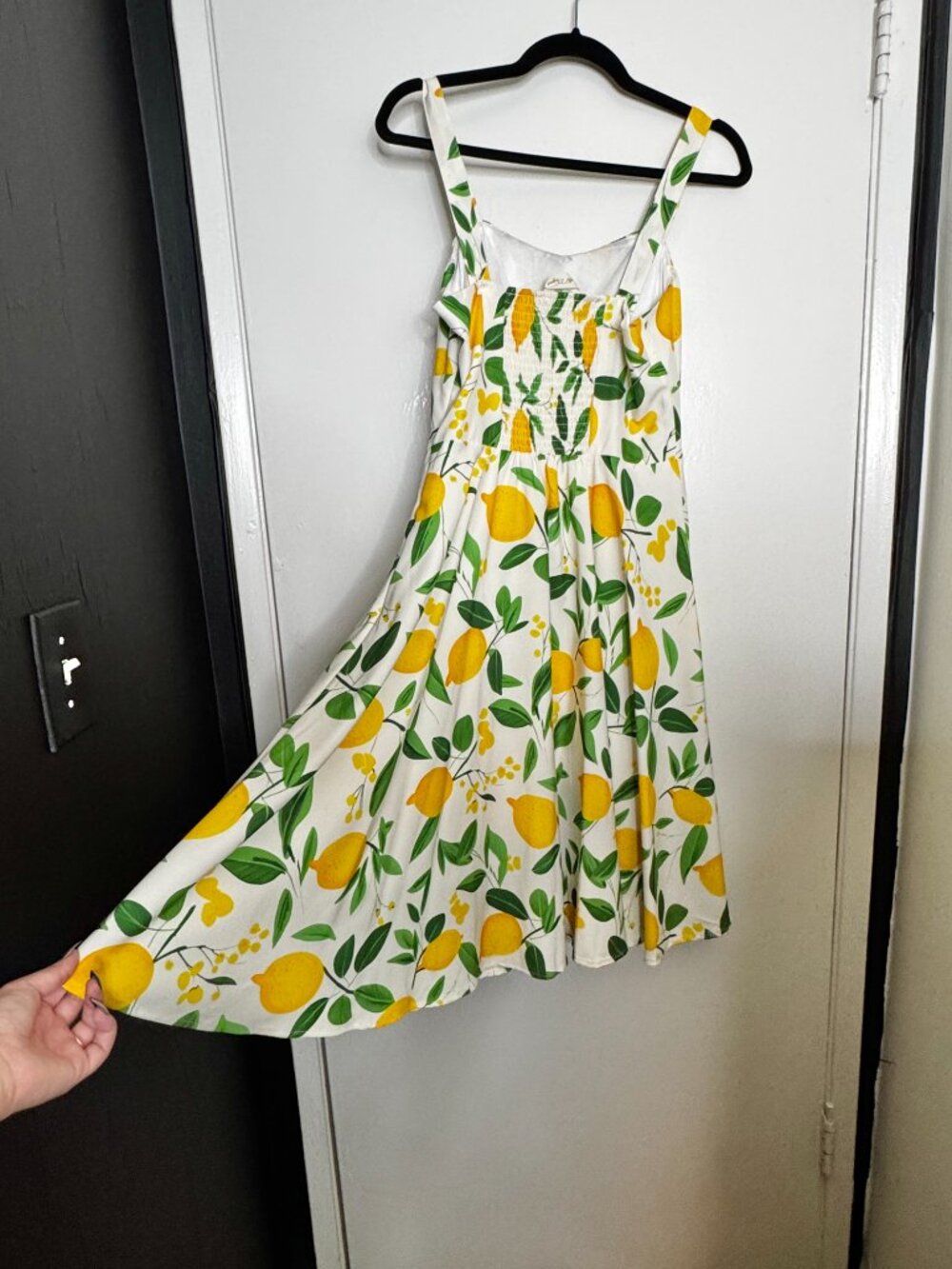 Belle Poque - M - Lemon Summer Sun Dress for Women - Picture 3 of 6